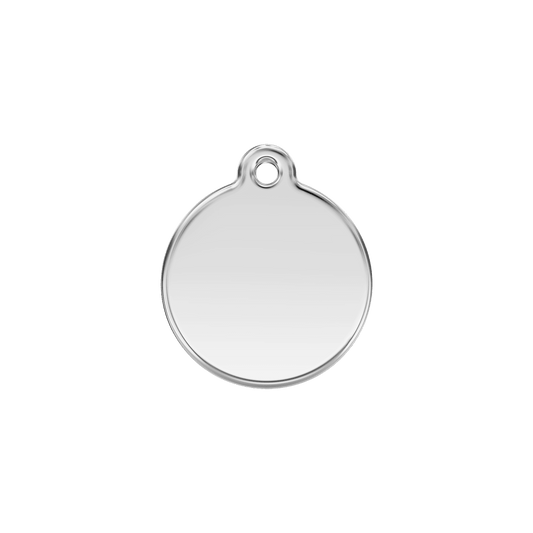 Red Dingo Stainless Steel Engraved Dog Tag Nickelodeon Paw Patrol Marshall Tag Orange SML