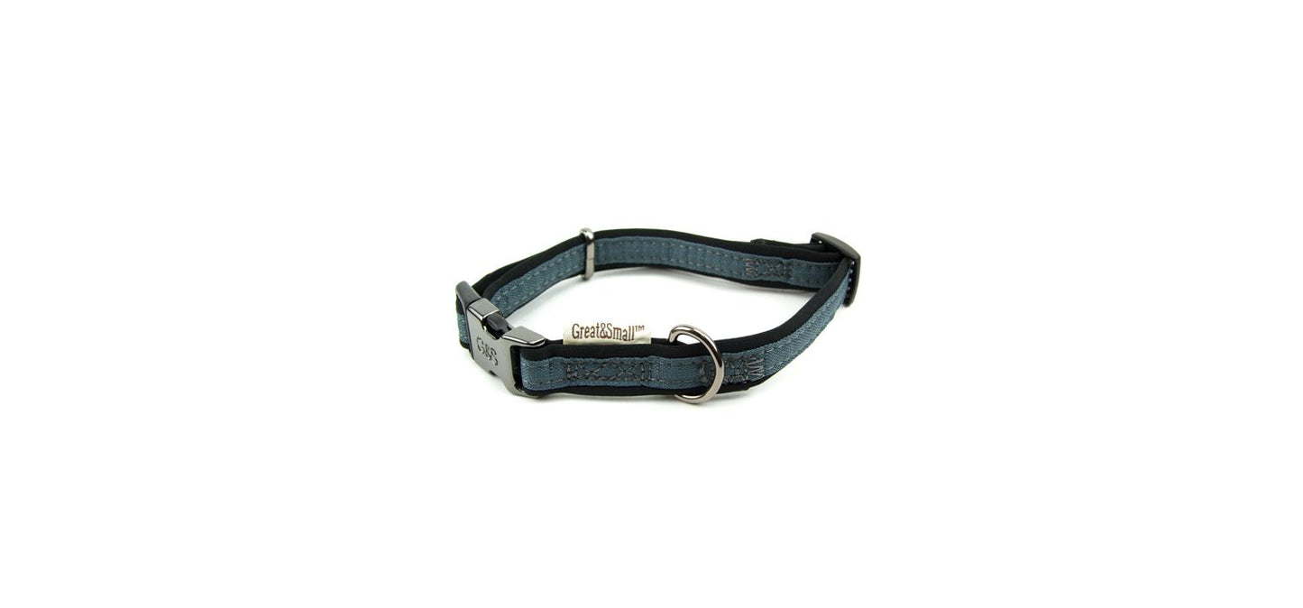 Great&Small Active Neoprene Grey Collar
