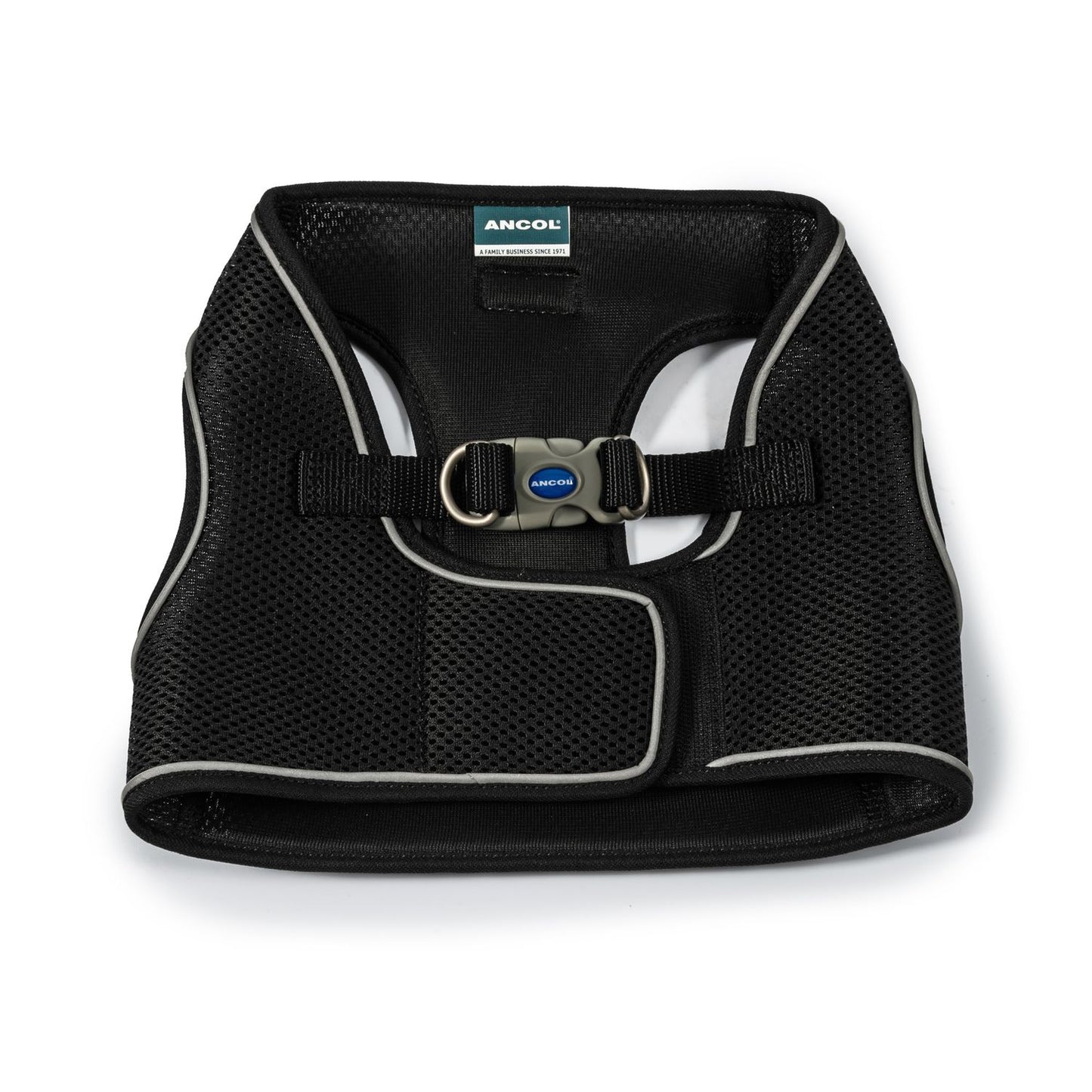 Ancol Step-in Mesh Dog Harness In Black