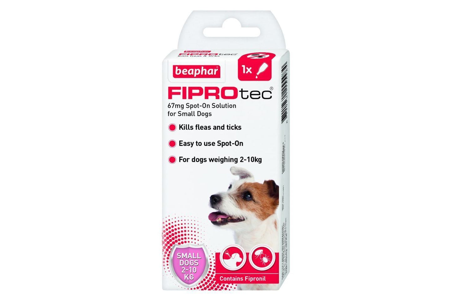 Beaphar FIPROtec Spot-On For Small Dogs 1 Pipette