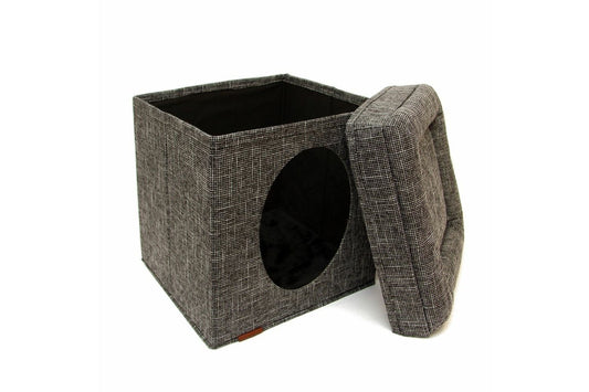 Great&Small Snuggle & Snooze Luxury Cat Cube Hideaway