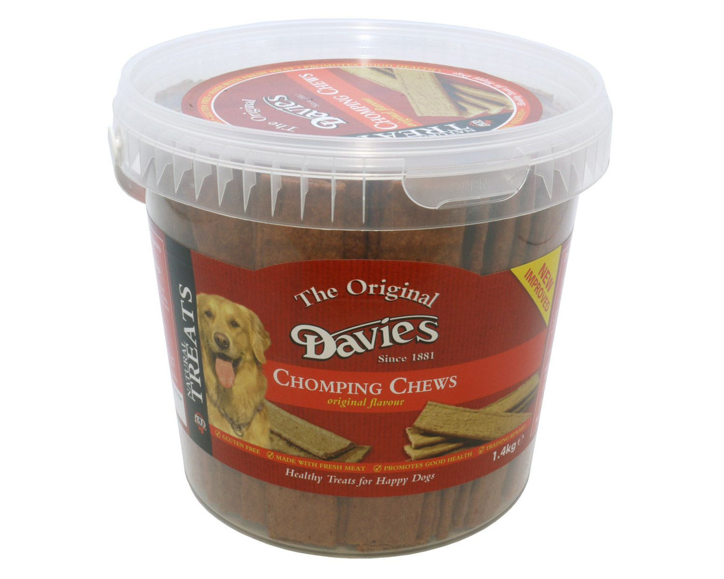 Davies Chews Beef 1.4kg Jar