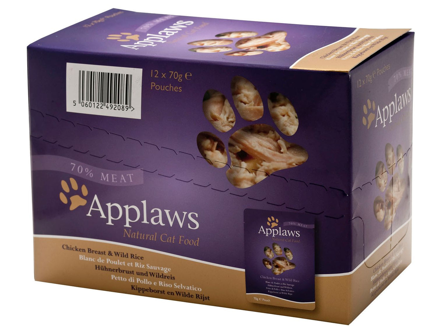 Applaws Cat Pouch Chicken With Wild Rice