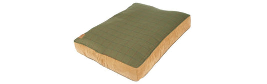 Danish Design Green Tweed Box Duvet Dog Bed