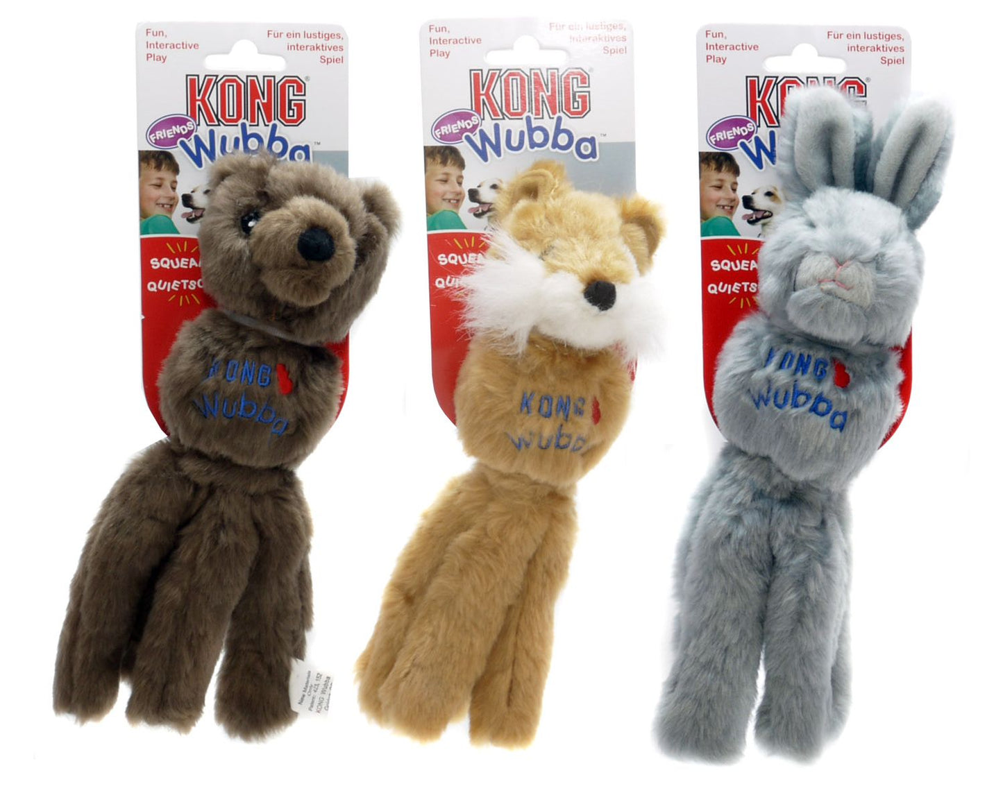 KONG Wubba Dog Friends