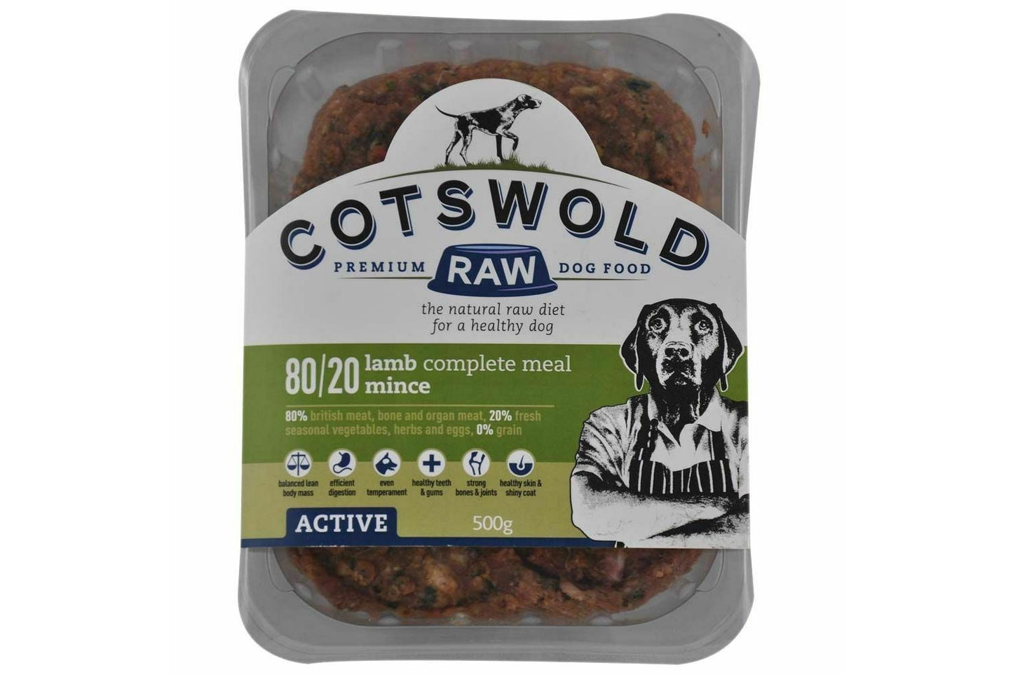 Cotswold Raw Active Mince Lamb Dog Food