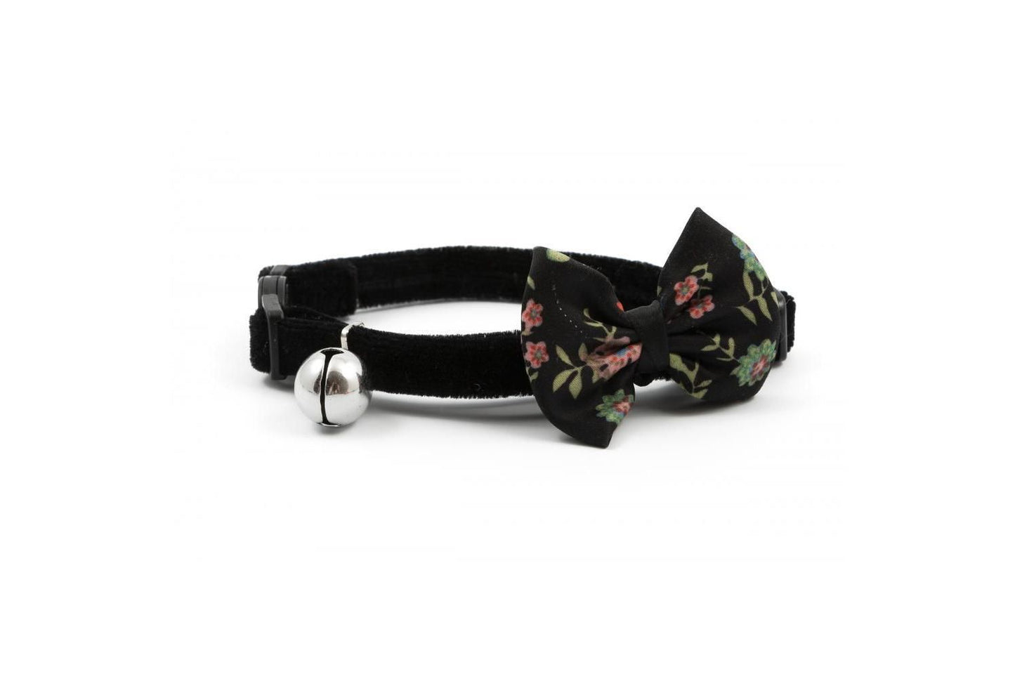 Ancol Collar Cat Vintage Black Bow 20 - 30cm