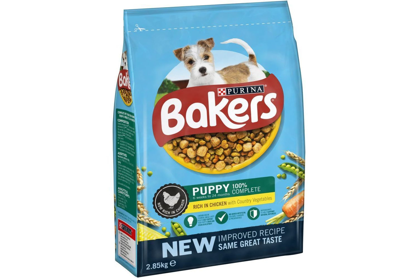 Bakers Complete Puppy Chicken & Vegetables 2.85kg