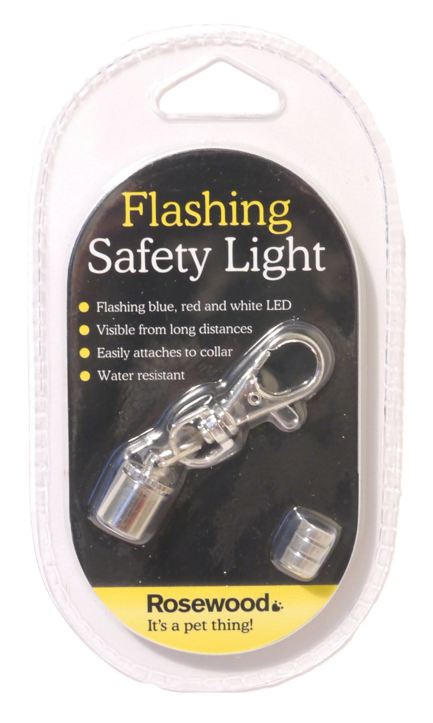 Rosewood Safety Blinker Dog Collar Light