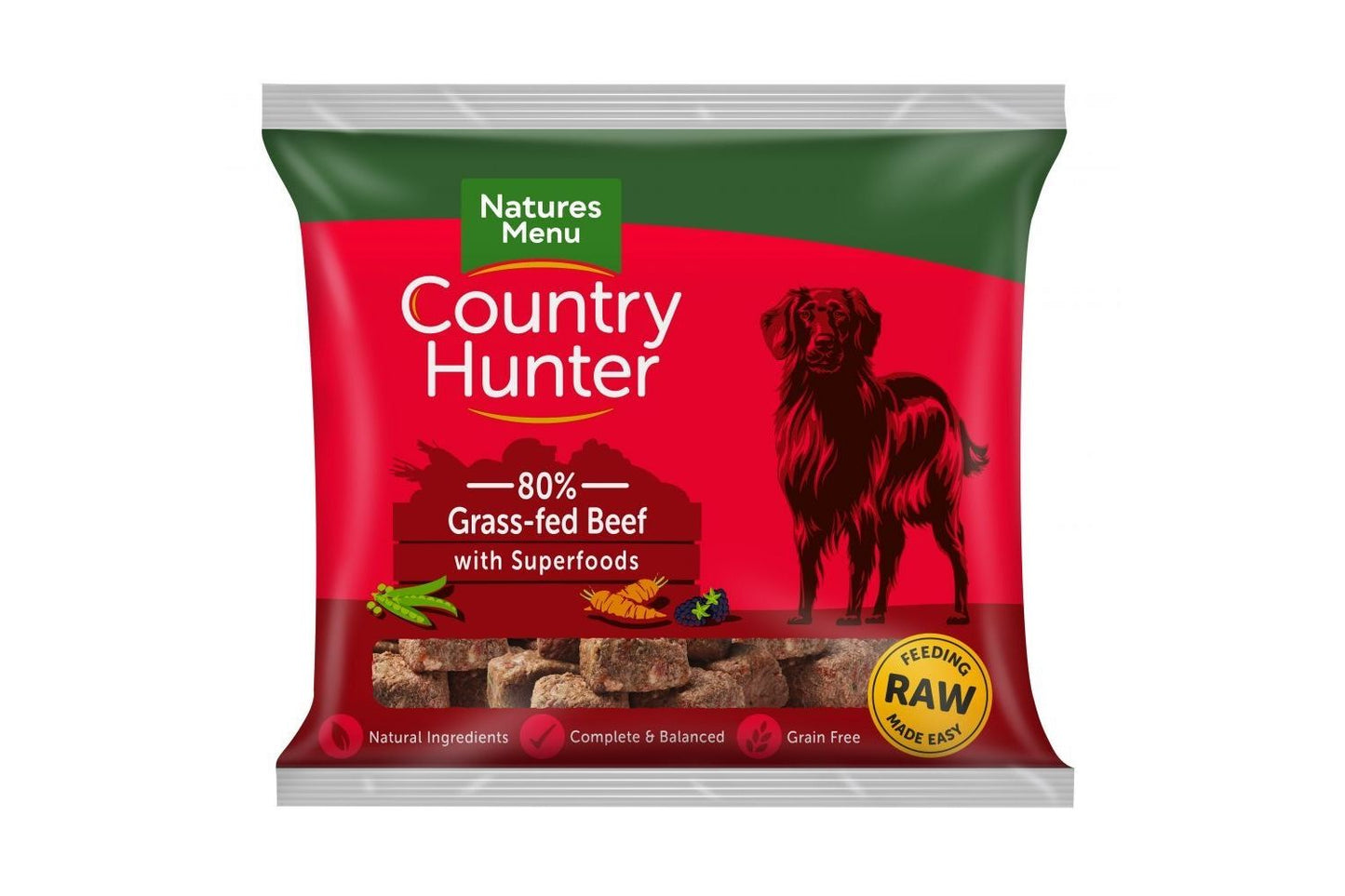 Country Hunter Turkey & Goose Raw Nuggets For Dogs