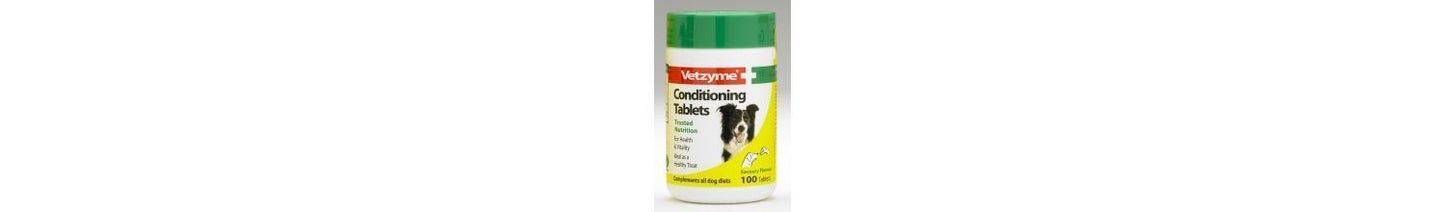 Vetzyme Conditioning Tablets Dogs