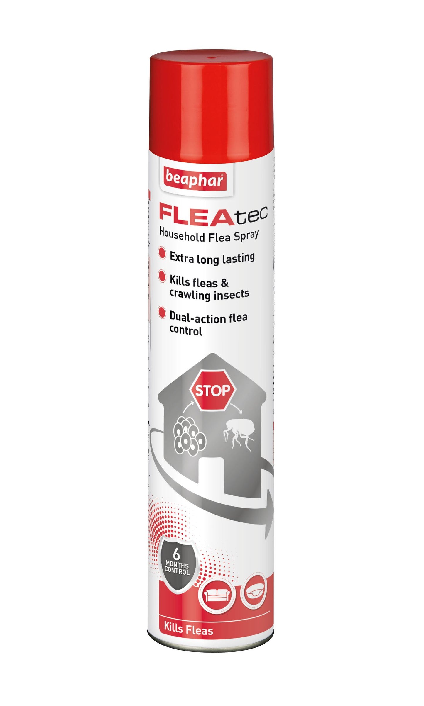 Beaphar FLEAtec Household Flea Spray With IGR 600ml