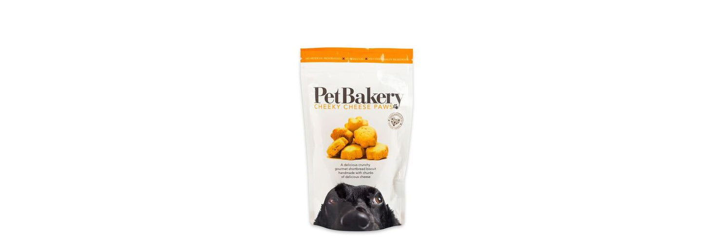 Pet Bakery Cheeky Cheese Paws Dog Treats