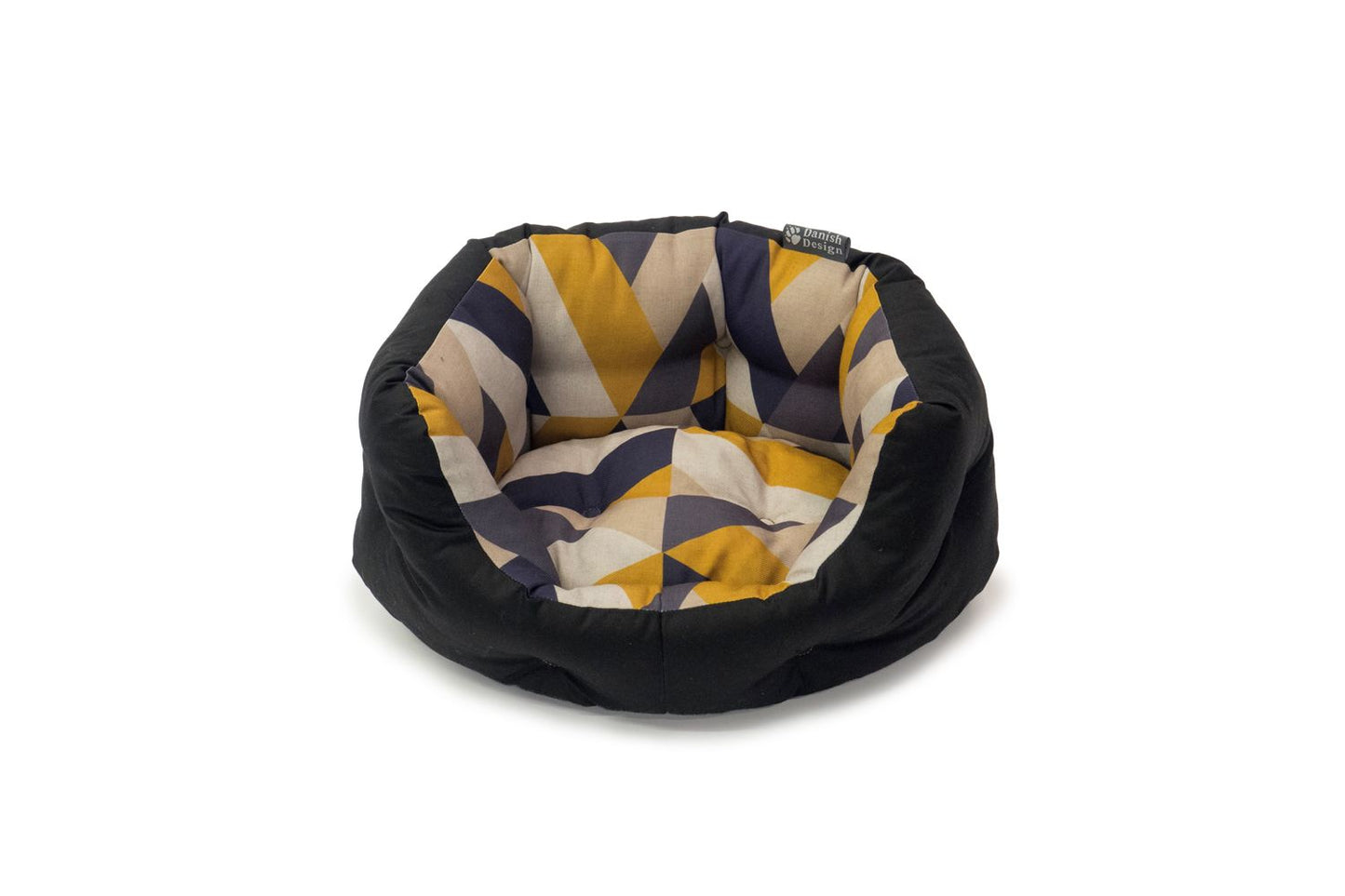 Danish Design Medium Retreat Eco-Wellness Geo Tile Slumber Dog Bed