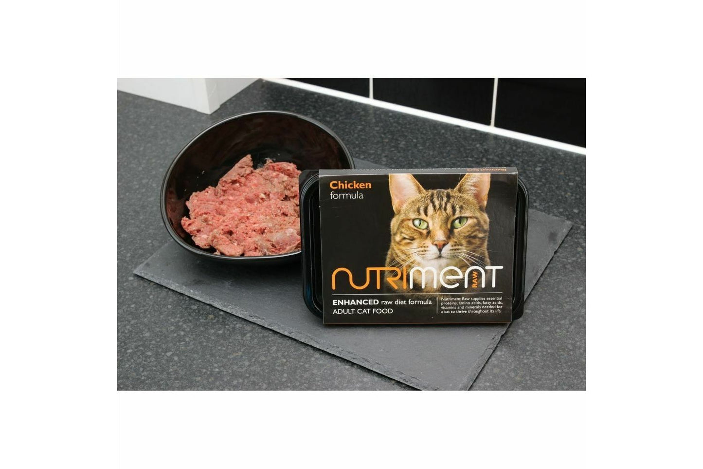 Nutriment Chicken Formula Complete Raw Adult Cat Food 500g