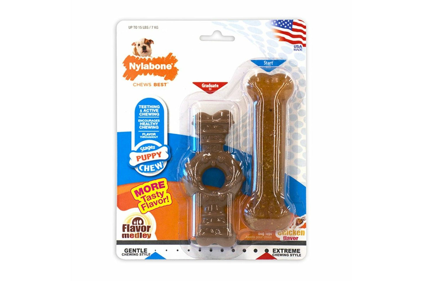 Nylabone Puppy Ring & Bone