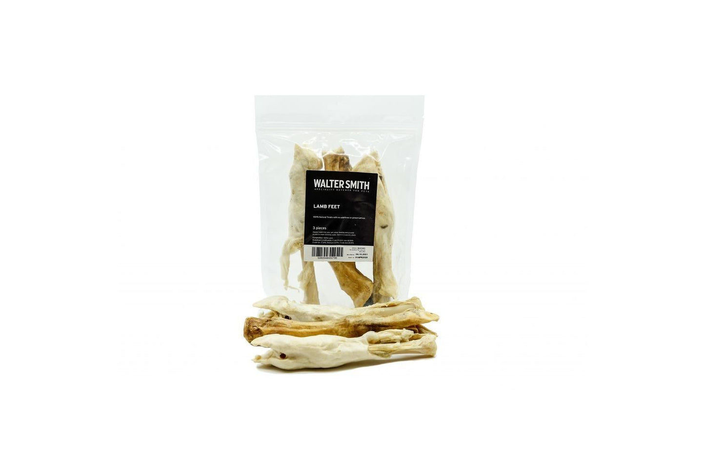 Walter Smith Lamb Feet Dog Treats