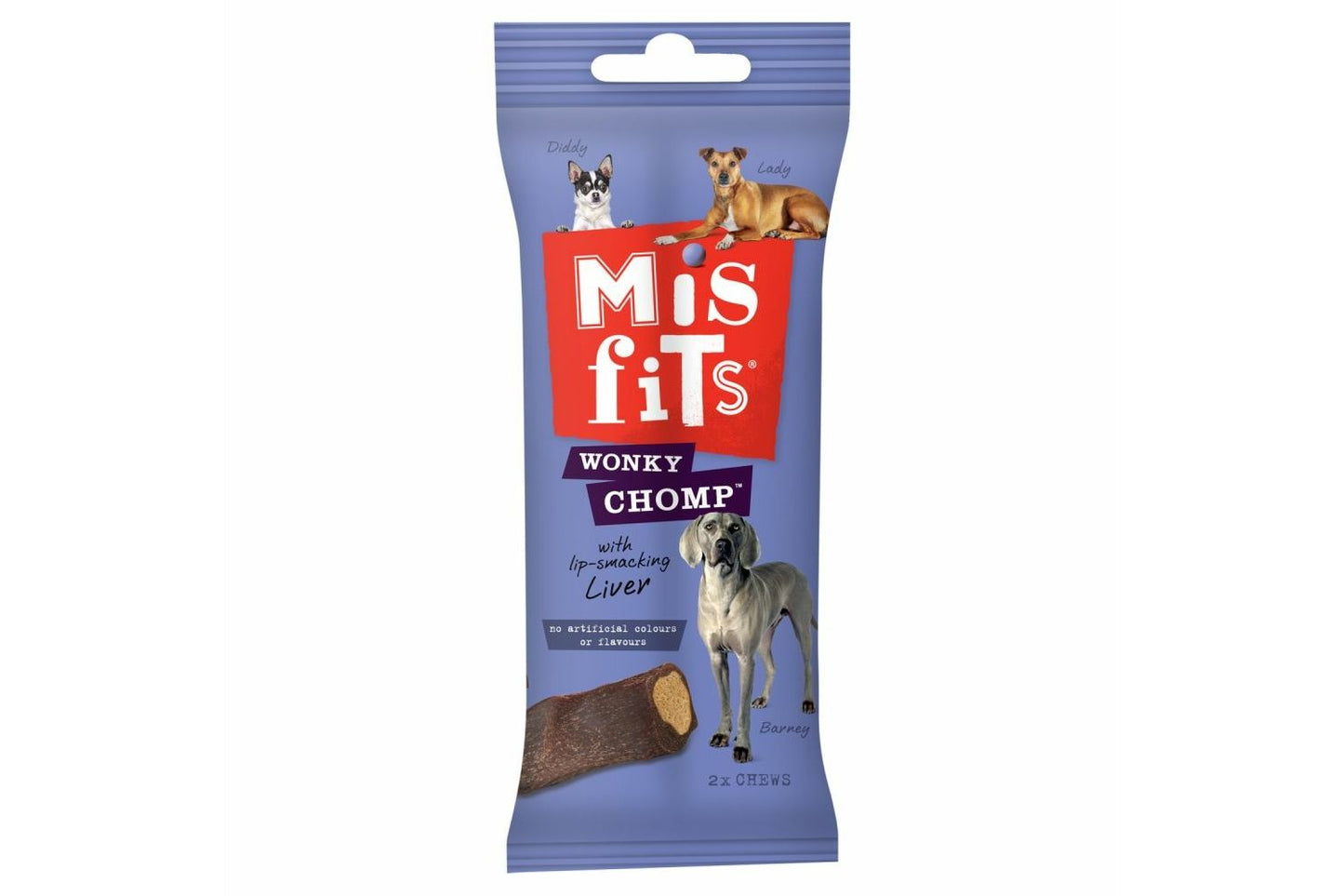 12 X Misfits Wonky Chomp Liver 170g