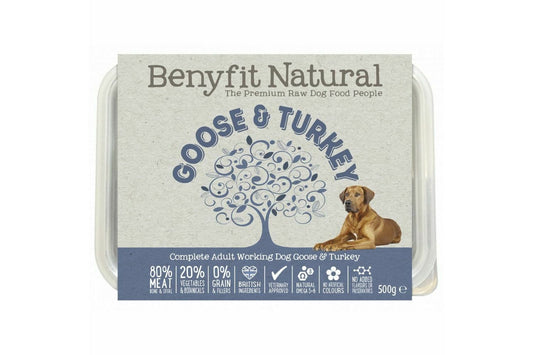 Benyfit Natural Goose & Turkey Dog Food