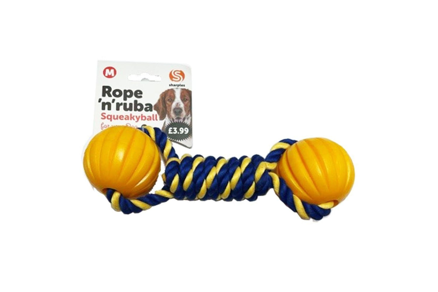 Sharples Rope N Ruba Squeakyball