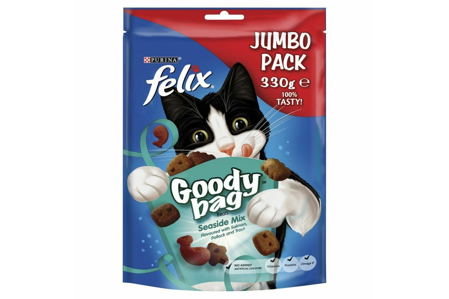 Felix Goody Bag Jumbo Pack Seaside Mix 330g