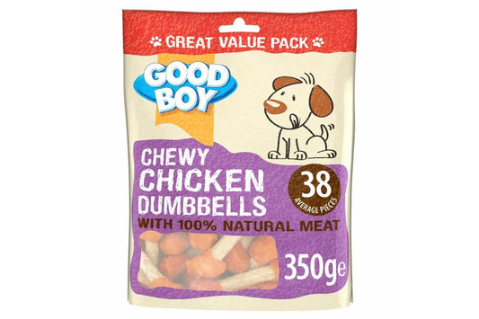 Good Boy Pawsley Chicken Dumbbells