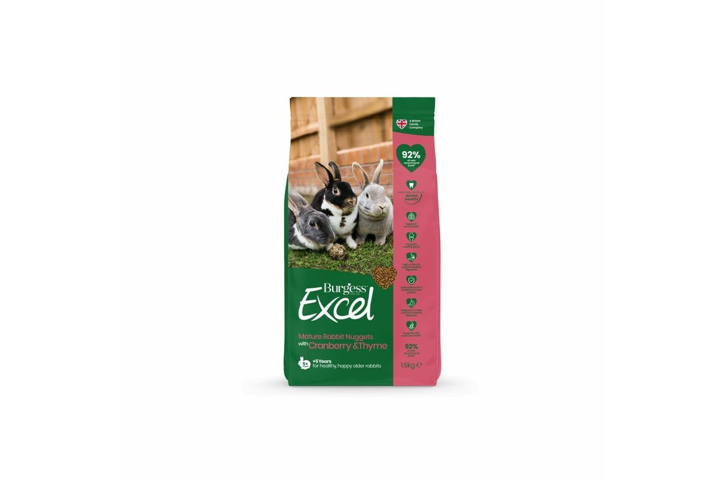Burgess Excel Mature Rabbit Food