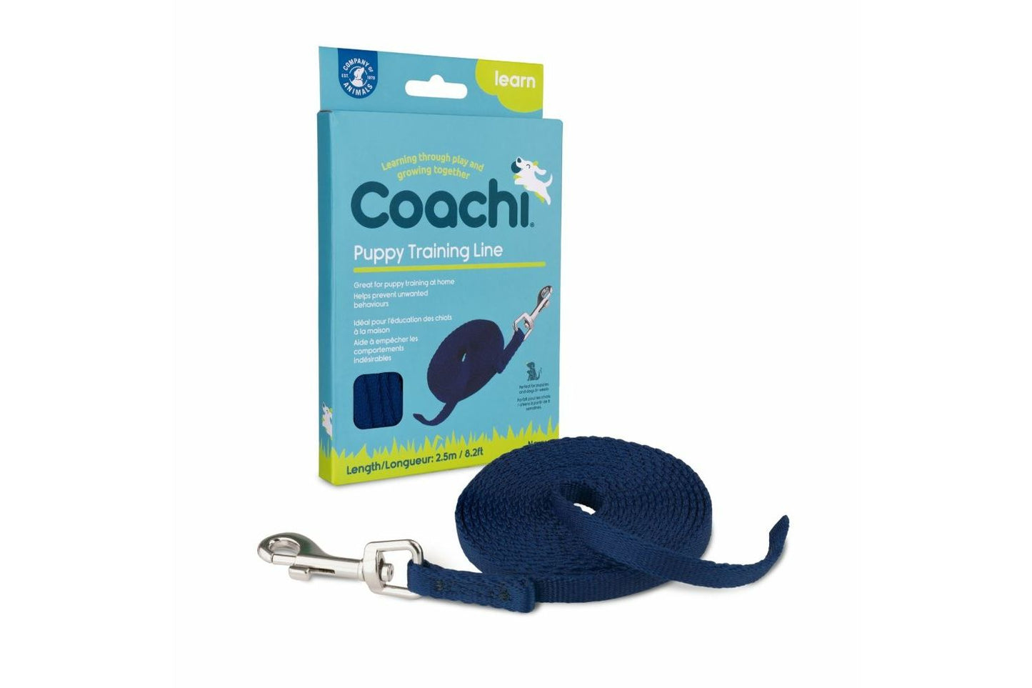 Coachi Puppy Training Line Blue