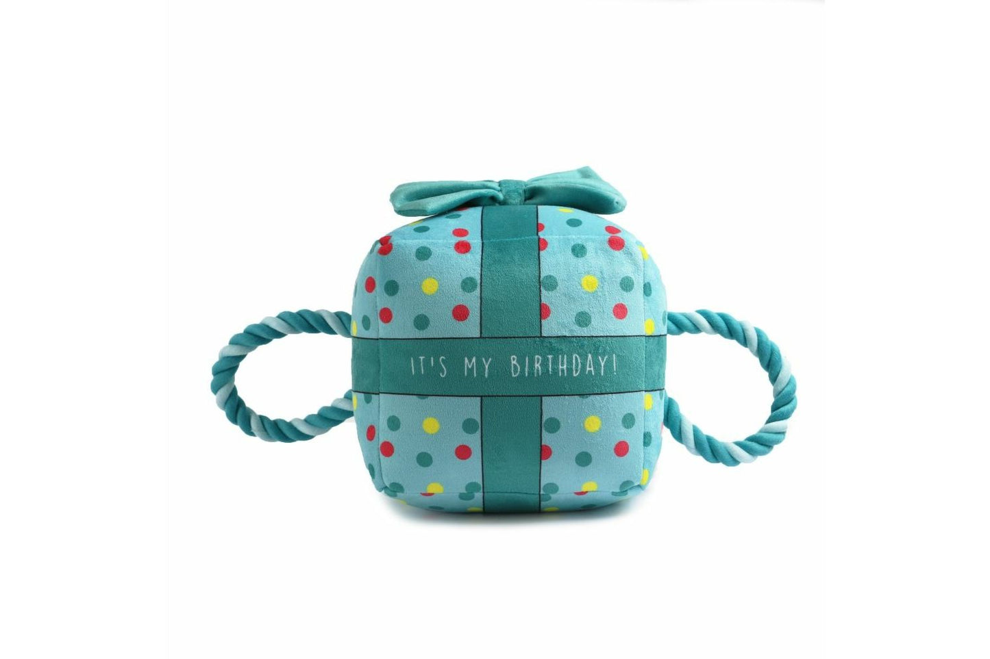 Ancol Pawty Its My Birthday Present Tugger Blue