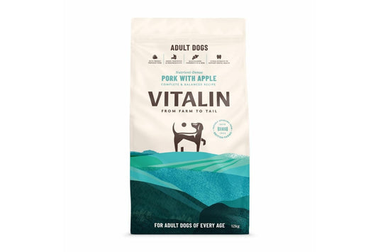 Vitalin Adult Pork With Apple Dog Food
