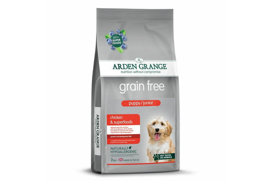Arden Grange Puppy/Junior Grain Free Chicken Dog Food
