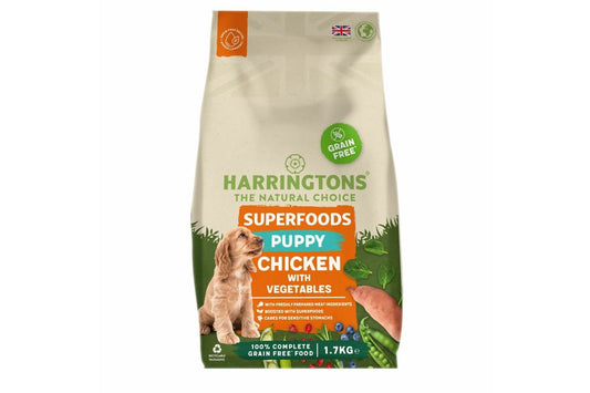 Harringtons Puppy Grain Free Superfoods Chicken & Vegetables
