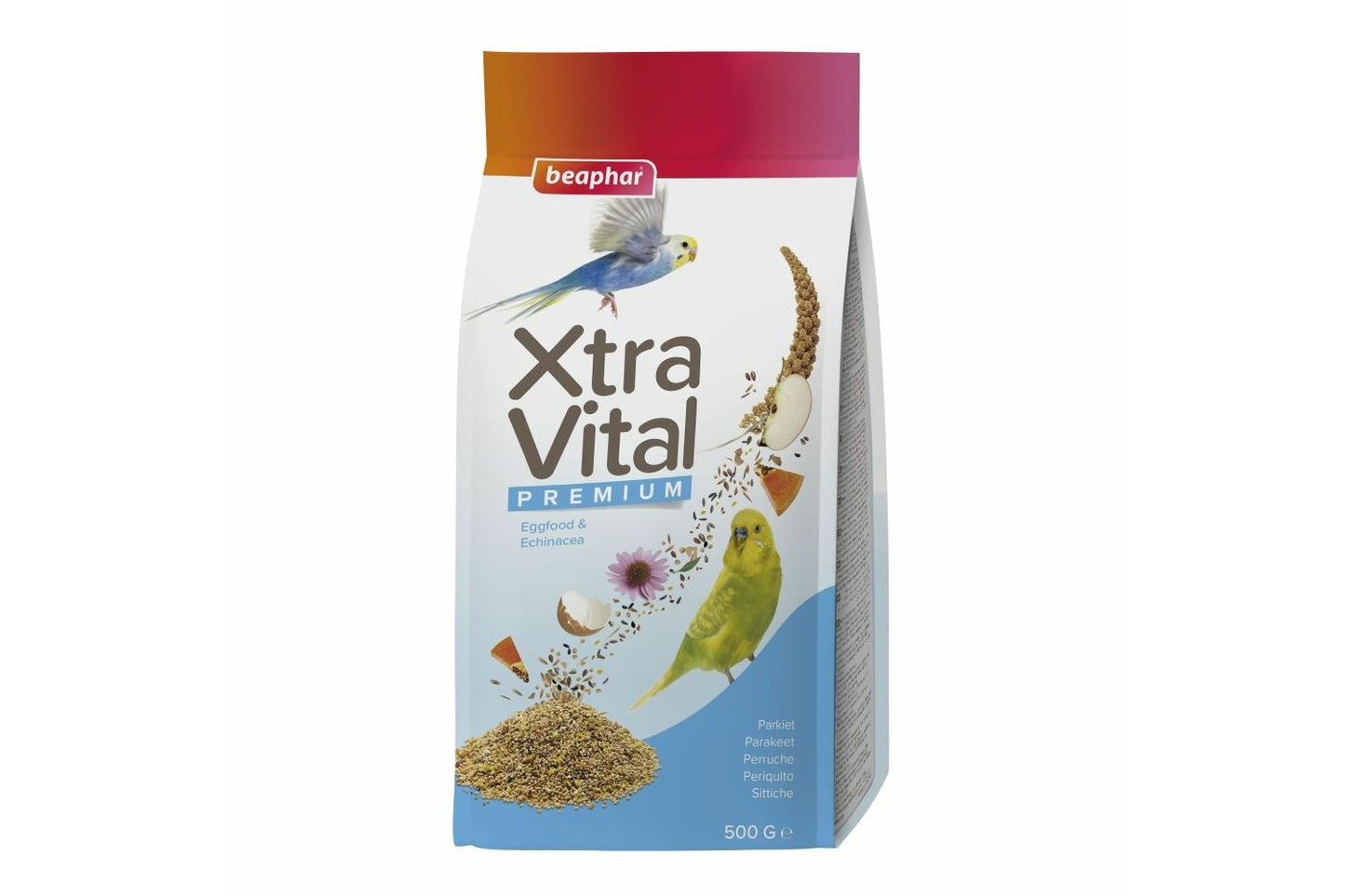 Beaphar XtraVital Premium Complete Parakeet Bird Food 500g