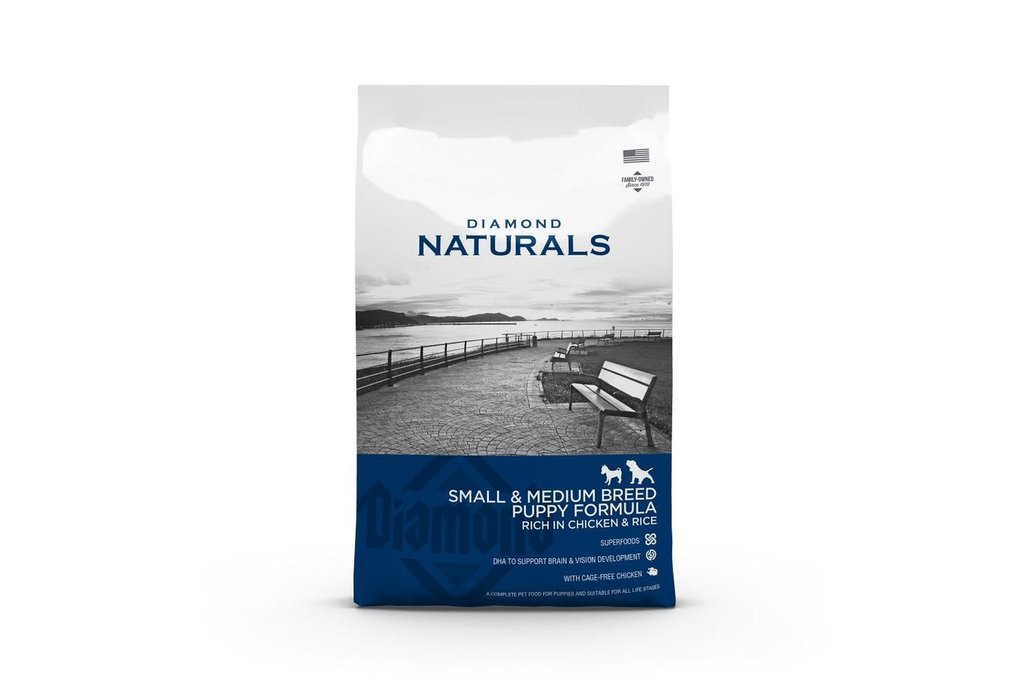 Diamond Naturals Puppy Small/Medium Breed Chicken & Rice 2kg