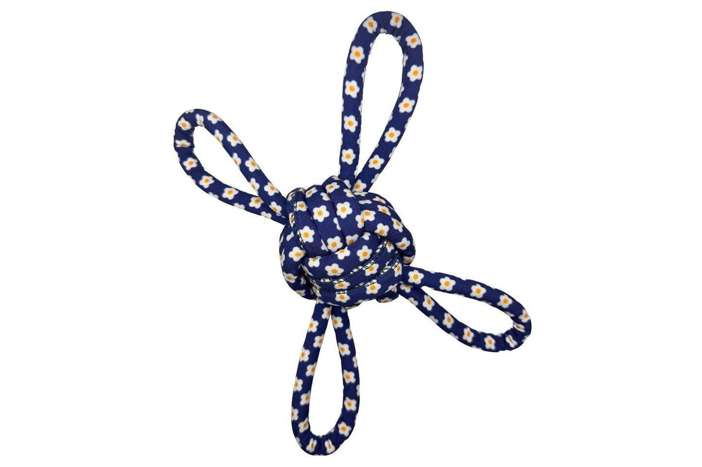 Bestpets Cotton Knotted Fling & Ball Dog Toy 28cm