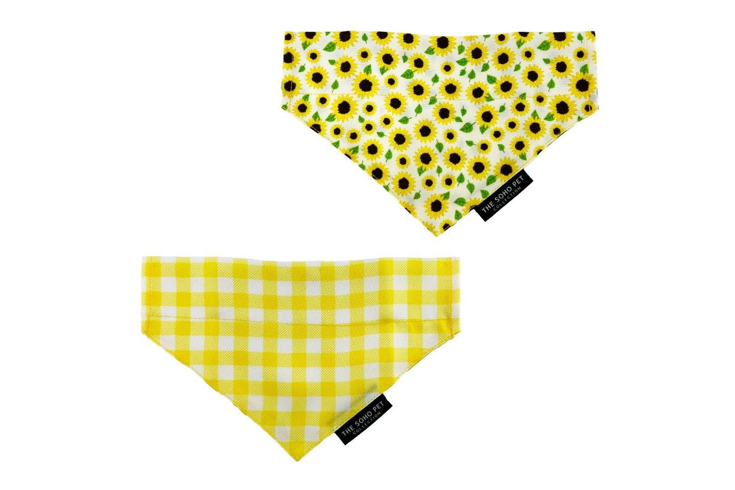 Ancol Bandana Soho Sunflower/Yellow Check