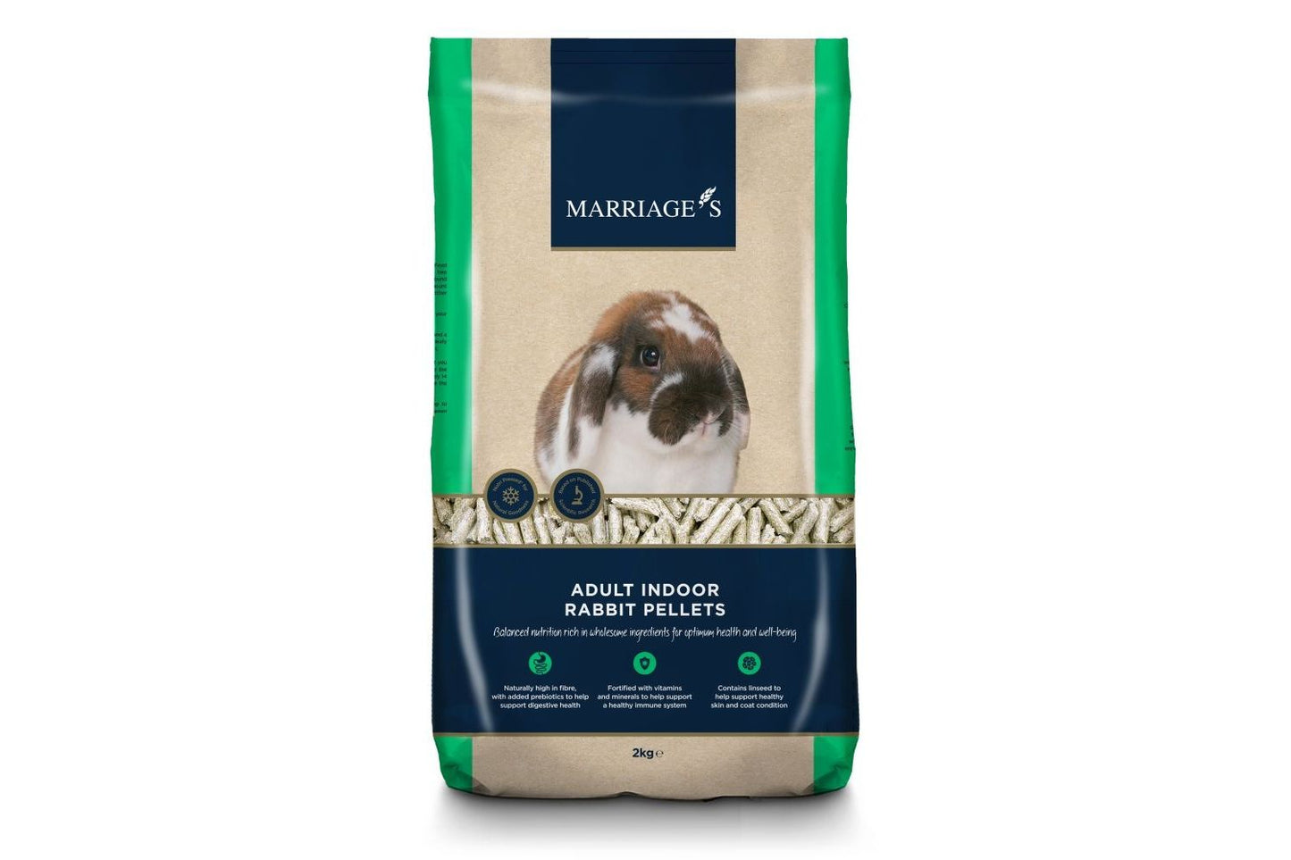 Marriage's Junior & Adult Dwarf Rabbit Pellets 2kg