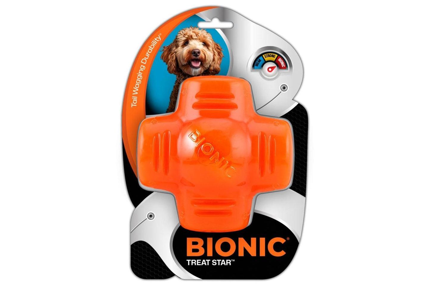 BIONIC Treat Star Dog Toy