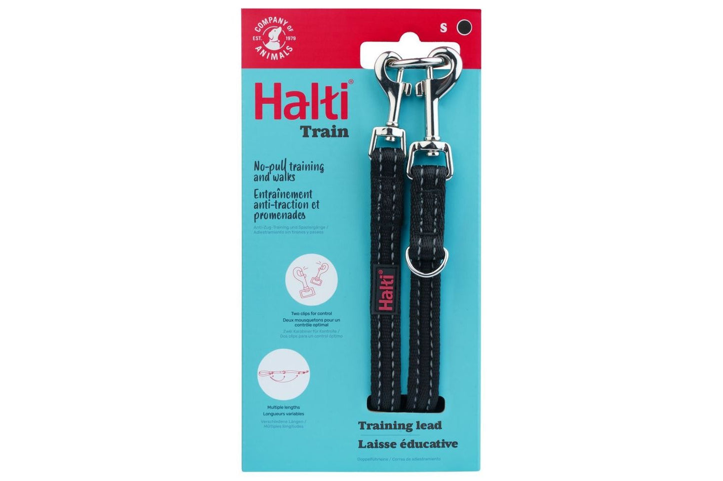Halti Training Dog Lead (Black)