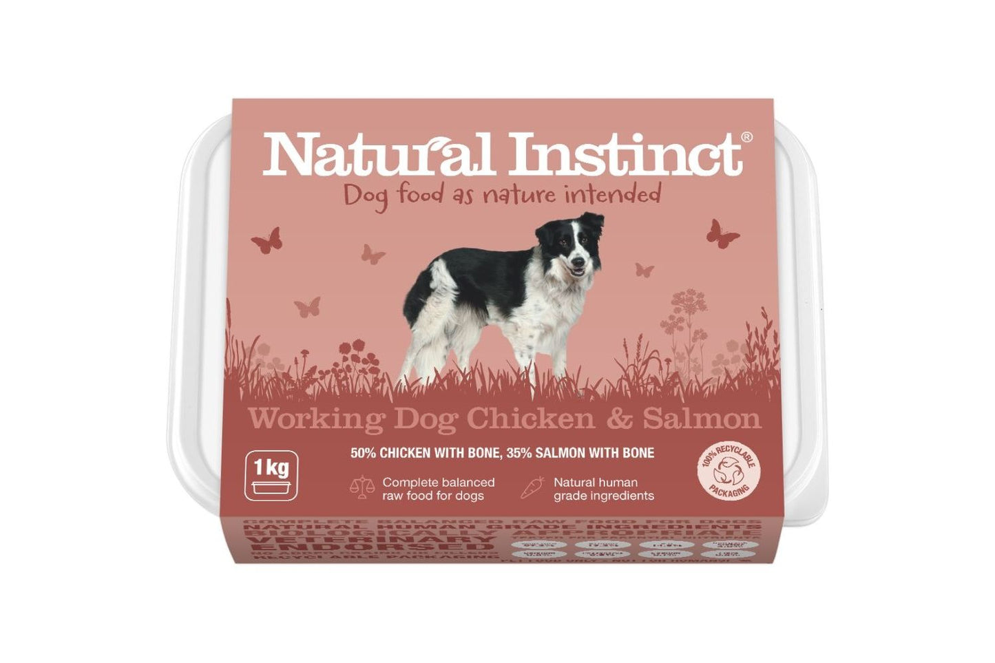 Nutriment Natural Instinct Working Dog Chciken & Salmon