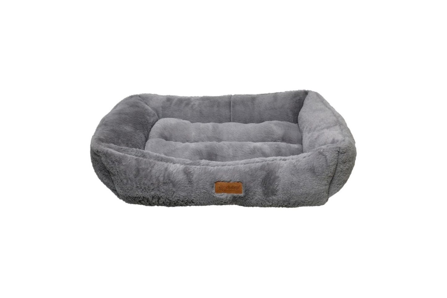 Dubex Brownie Rectangle Grey Dog Bed
