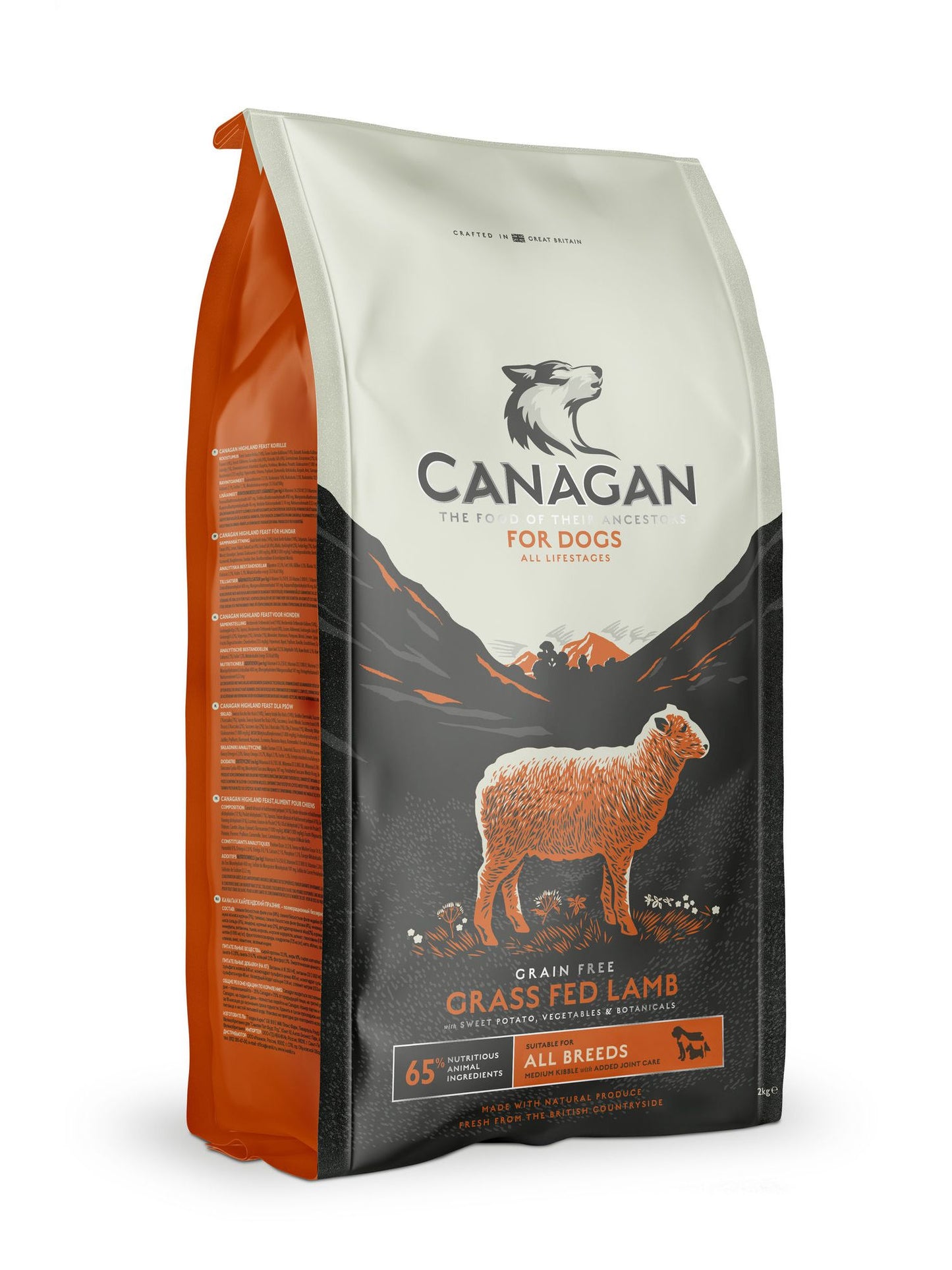 Canagan Grass Fed Lamb Grain Free Dry Dog Food