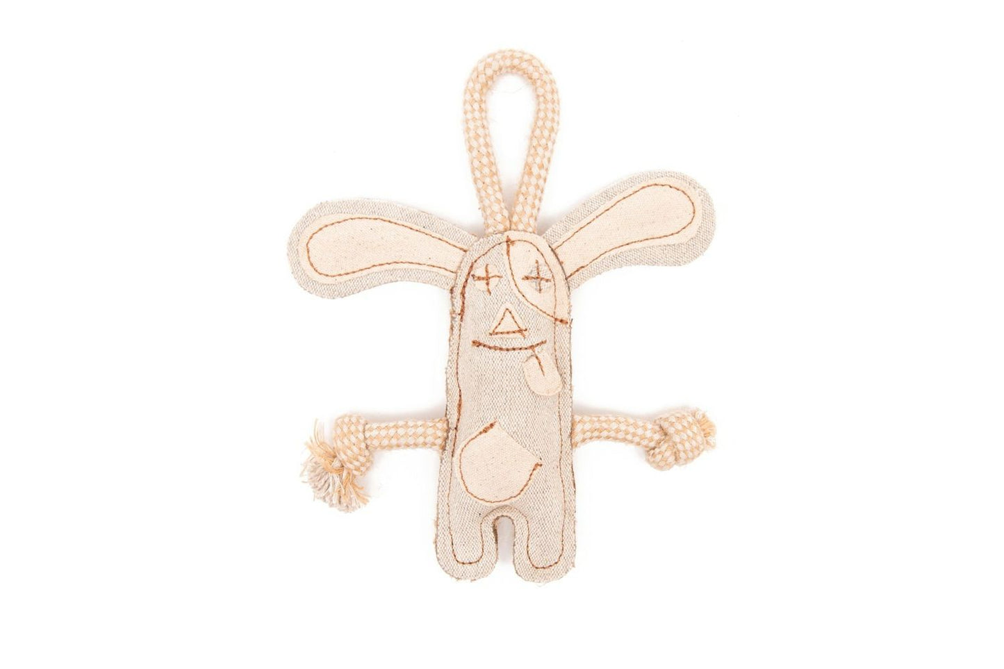 Green Elk Canvas Buddies Dog & Rope