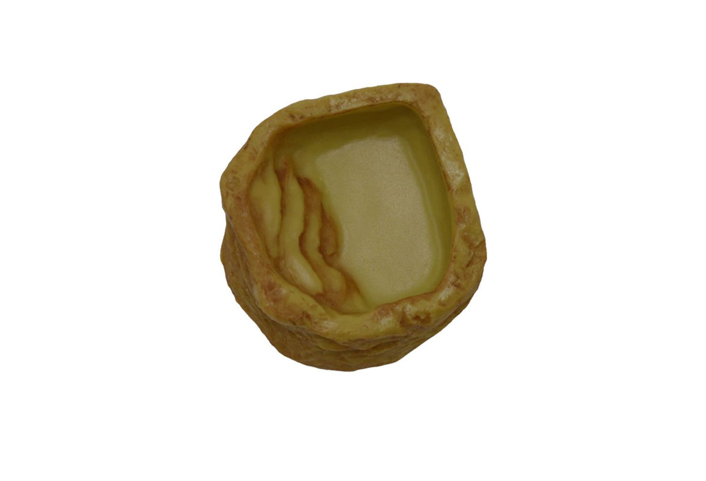 HabiStat Repti-Rock Sand Stone Corner Water Dish