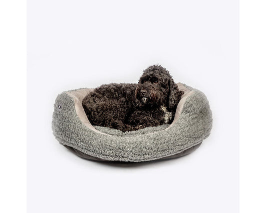 Danish Design Soft Pewter Grey Deluxe Slumber Dog Bed