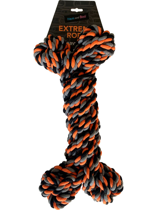 Hem & Boo Extreme Rope Bone Heavy Duty Dog Toy