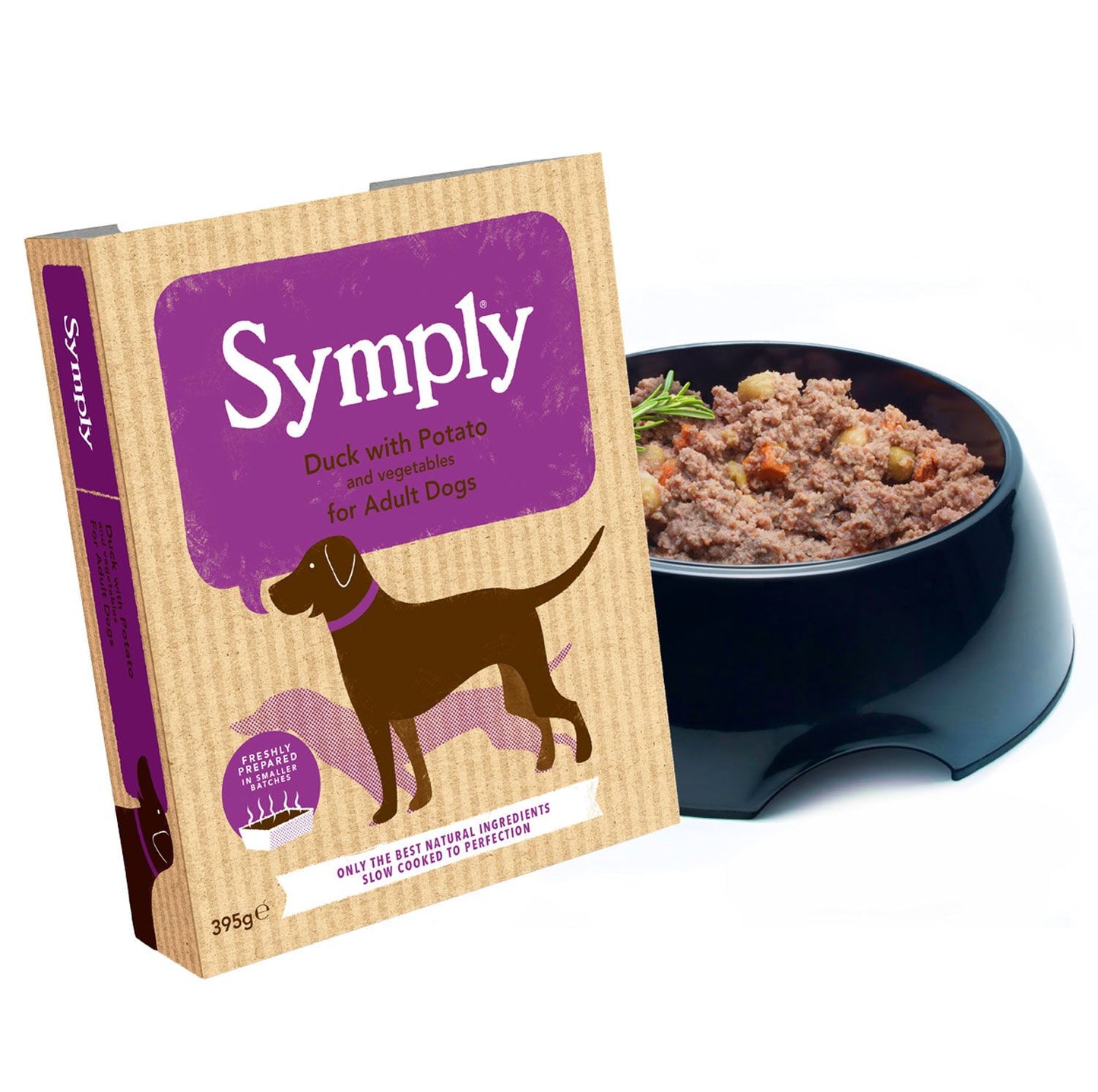 Symply Adult Duck Roast With Potato Wet Dog Food