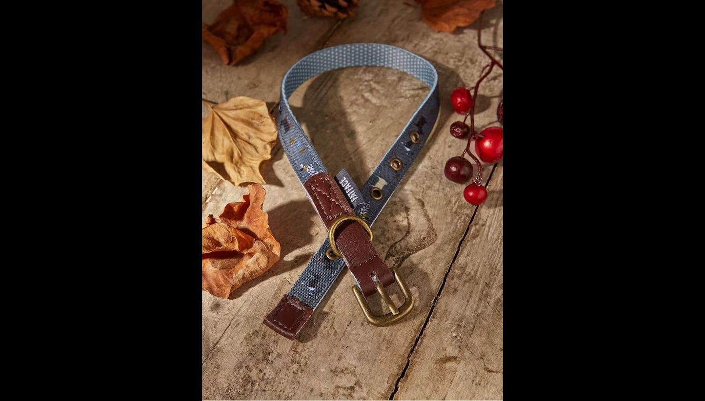 FatFace Marching Dogs Collar