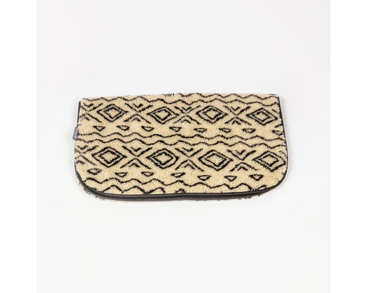 Danish Design Fleece Neutral Geometric Blanket