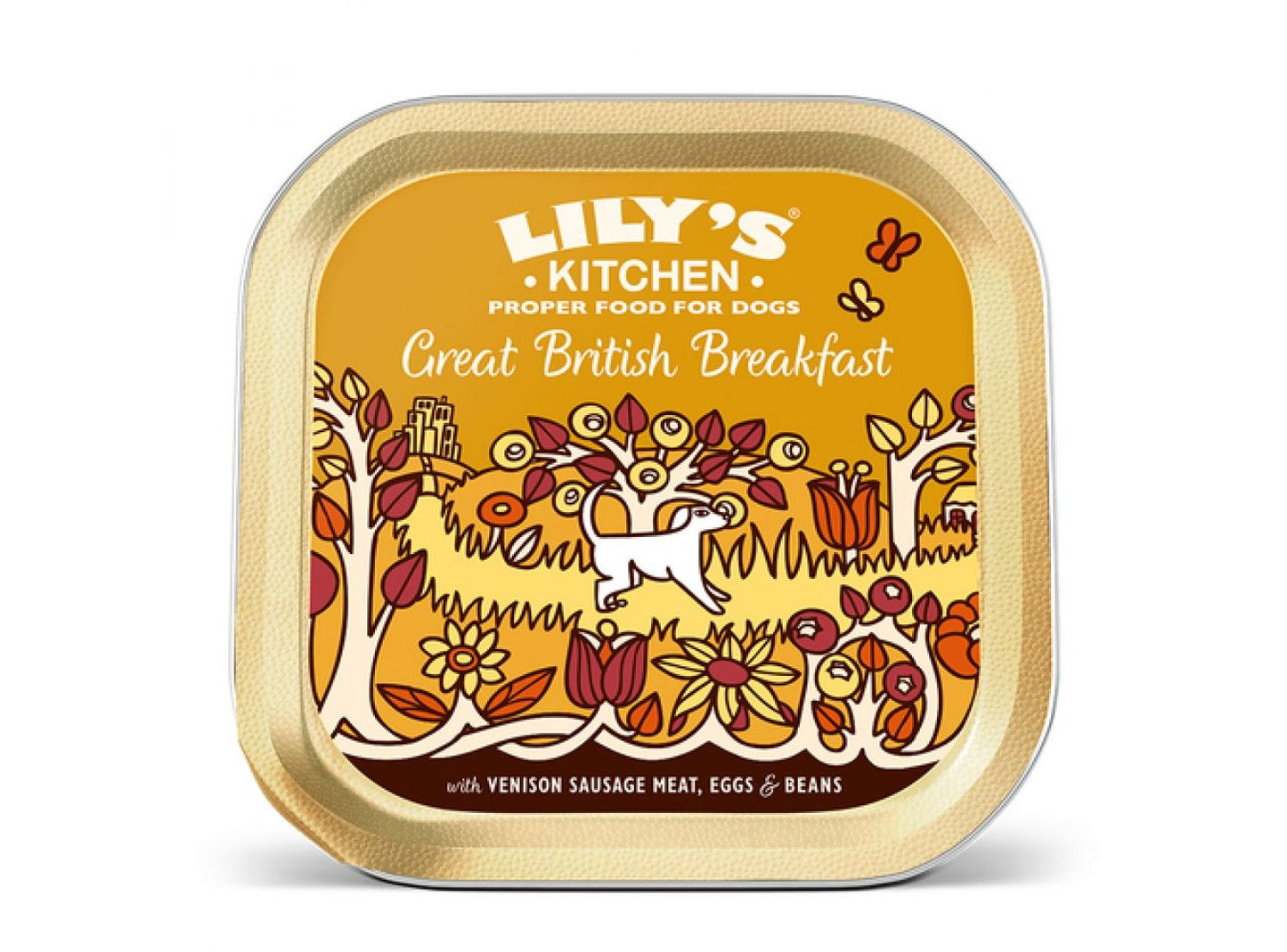 10 X 150g Lily's Kitchen Wet Dog Tray Great British Breakfast